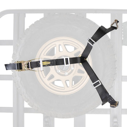 Smittybilt -Defender Platform 3-Way Tire Strap