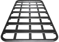 DEFENDER PLATFORM ROOF  RACK 94 X 50 X 2IN SIDES; BLACK POWDER COAT