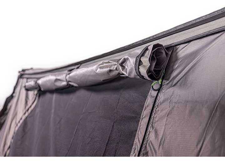 DELTAWING 1.75M FREESTANDING AWNING WITH 180-DEGREE WALL KIT SET