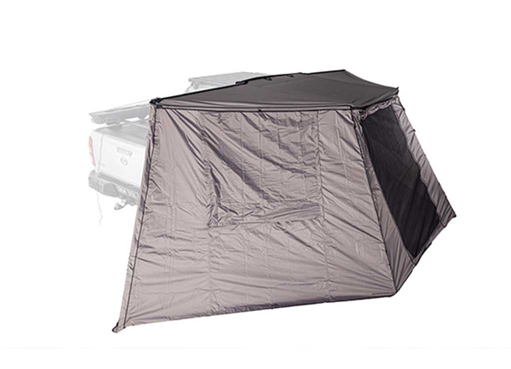 DELTAWING 1.75M FREESTANDING AWNING WITH 180-DEGREE WALL KIT SET