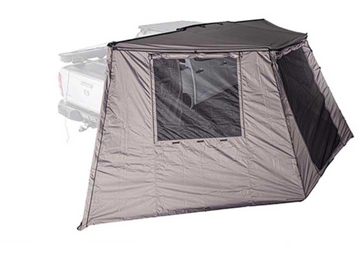 DELTAWING 1.75M FREESTANDING AWNING WITH 180-DEGREE WALL KIT SET