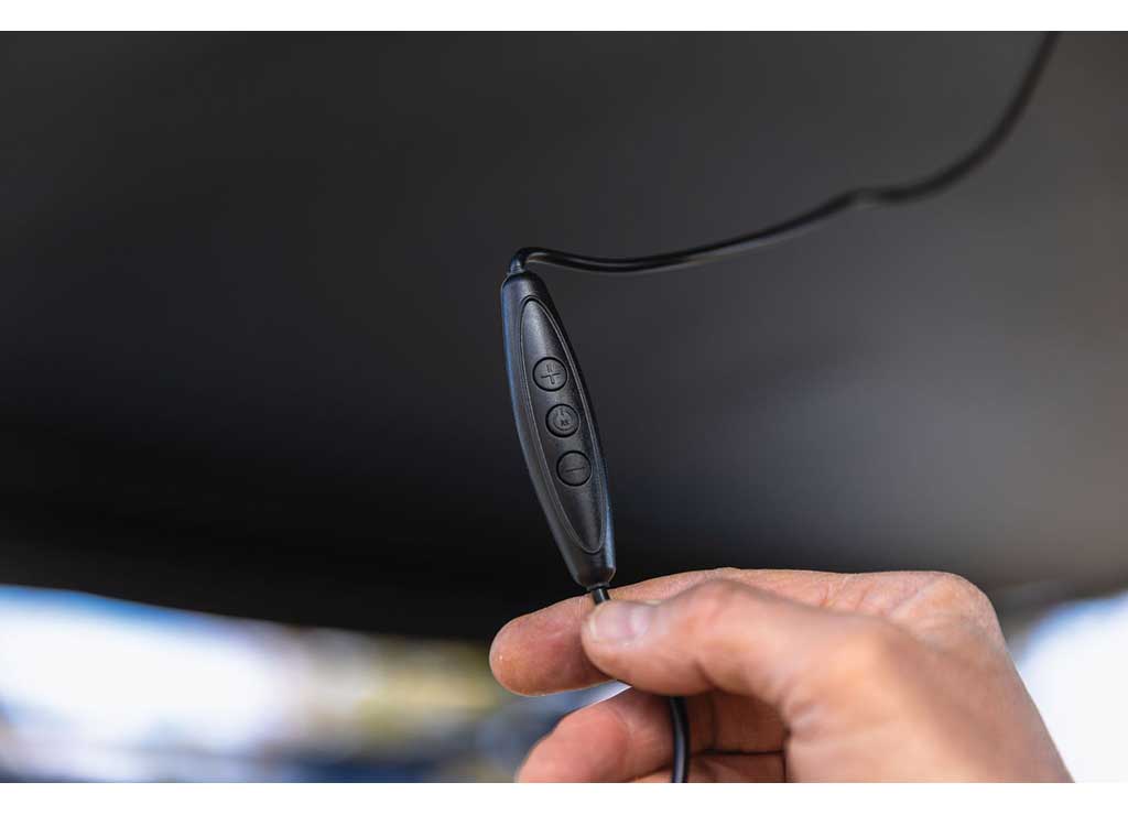 DELTAWING 8FT INSTANT AWNING WITH LED LIGHT KIT - BLACKOUT FABRIC, WATERPROOF, UV50 PROTECTION