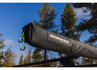 DELTAWING 8FT INSTANT AWNING WITH LED LIGHT KIT - BLACKOUT FABRIC, WATERPROOF, UV50 PROTECTION