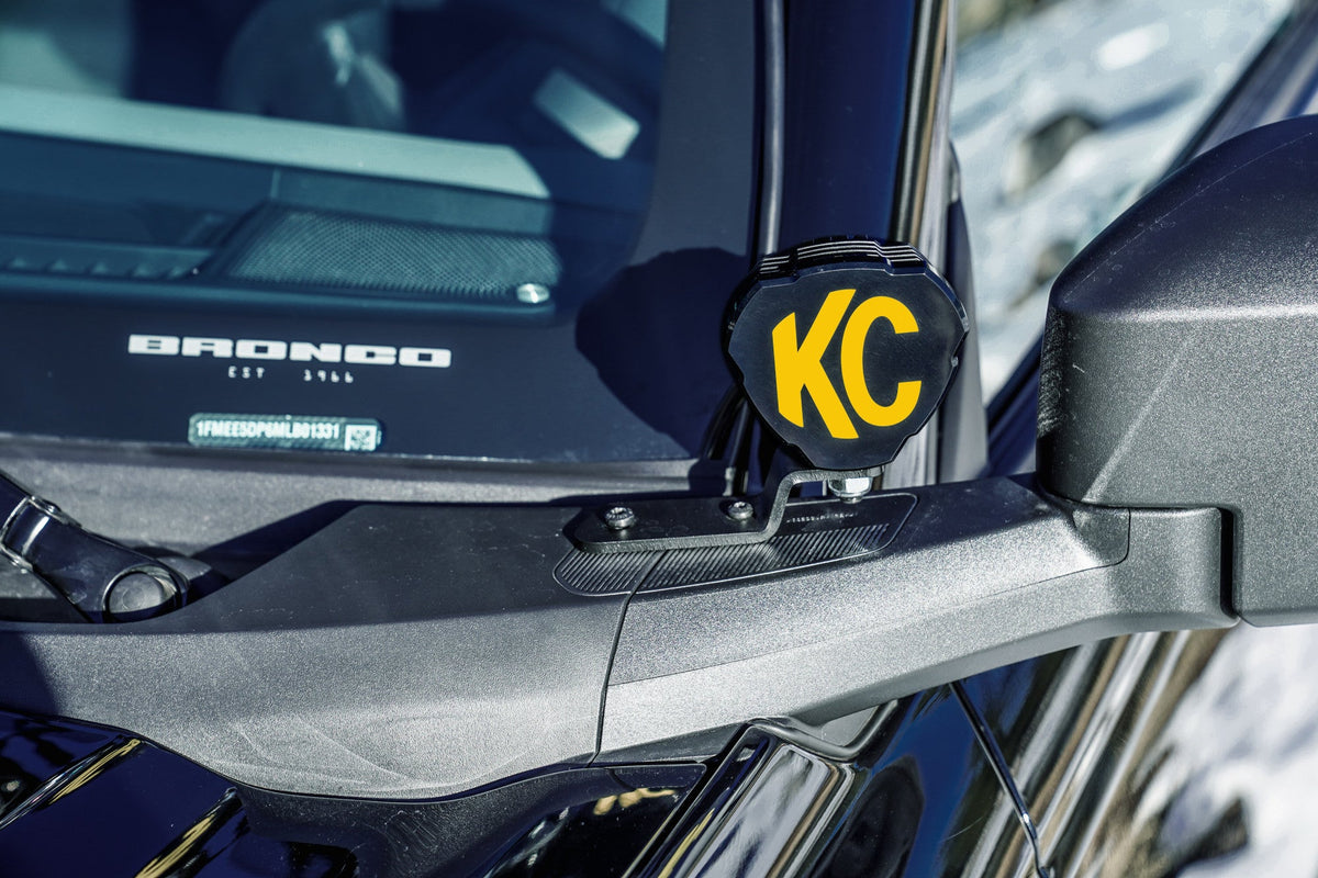 KC HiLiTES - Ditch bracket set for 2021+ Ford Bronco with a 100% bolt - on design