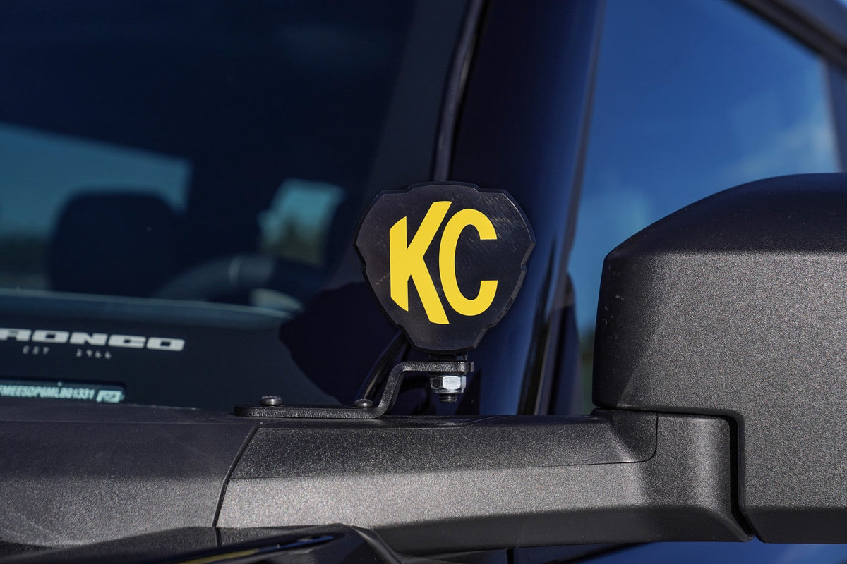 KC HiLiTES - Ditch bracket set for 2021+ Ford Bronco with a 100% bolt - on design