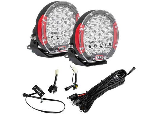 ARB Usa/Old Man Emu - DRIVING LIGHT KIT: ARB INTENSITY SOLIS; INCLUDES SJB36F X2 AND SJBHARN X1