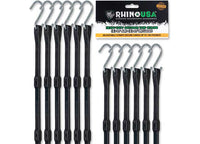 Rhino USA - Durable 12 - Pack Bungee Tarp Straps for Secure Outdoor Use