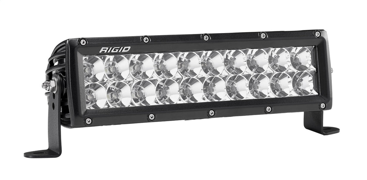RIGID Industries - E - Series PRO LED Light, Flood Optic, 10 Inch, Black Housing