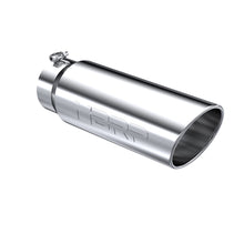 MBRP T5125 Tip. 6in. O.D.. Angled Rolled End. 5in. inlet 18in