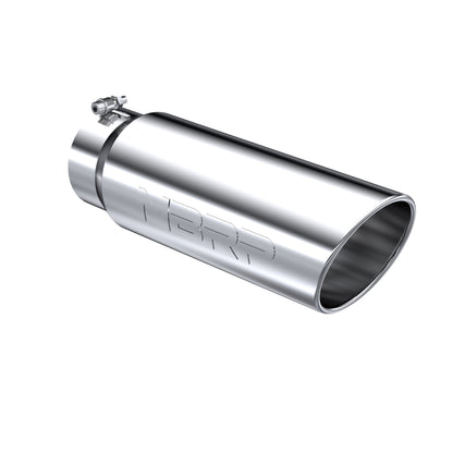 MBRP T5125 Tip. 6in. O.D.. Angled Rolled End. 5in. inlet 18in