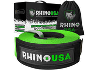 Rhino USA - Eco - Friendly Recovery Tree Saver Strap - 4" x 10' Green