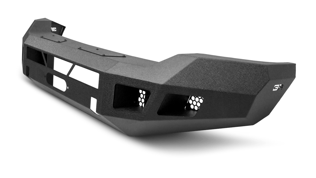 Body Armor 4x4 - Eco Series Front Winch Bumper, Black, F - 250