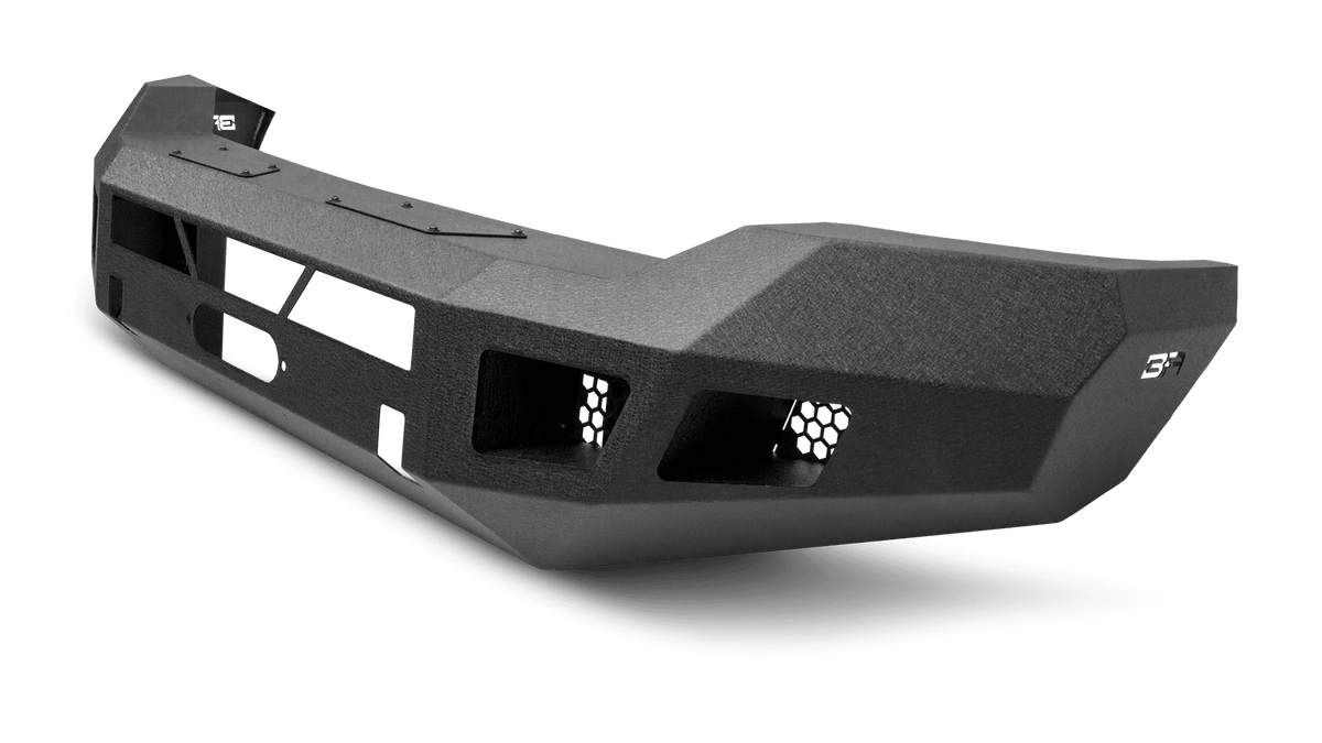 Body Armor 4x4 - Eco Series Front Winch Bumper, Black, F - 250