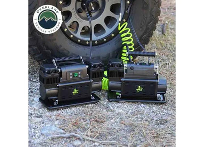 Overland Vehicle Systems / Up Down Air - EGOI 7.0 CFM DIGITAL CONTROL PANEL PORTABLE AIR COMPRESSOR - SINGLE MOTOR