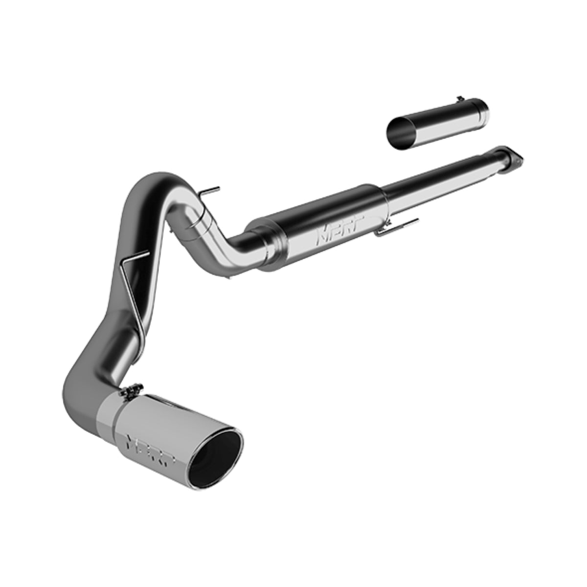 MBRP S5259AL 4in. Cat-Back. Single Side Exit. Aluminized Steel