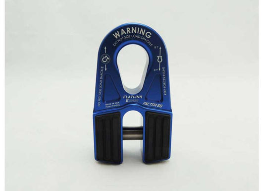 FLATLINK E EXPERT WINCH SHACKLE MOUNT BLUE