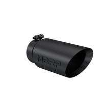MBRP T5053BLK Tip. 5in. O.D.. Dual Wall Angled. 4in. inlet 12in. Length