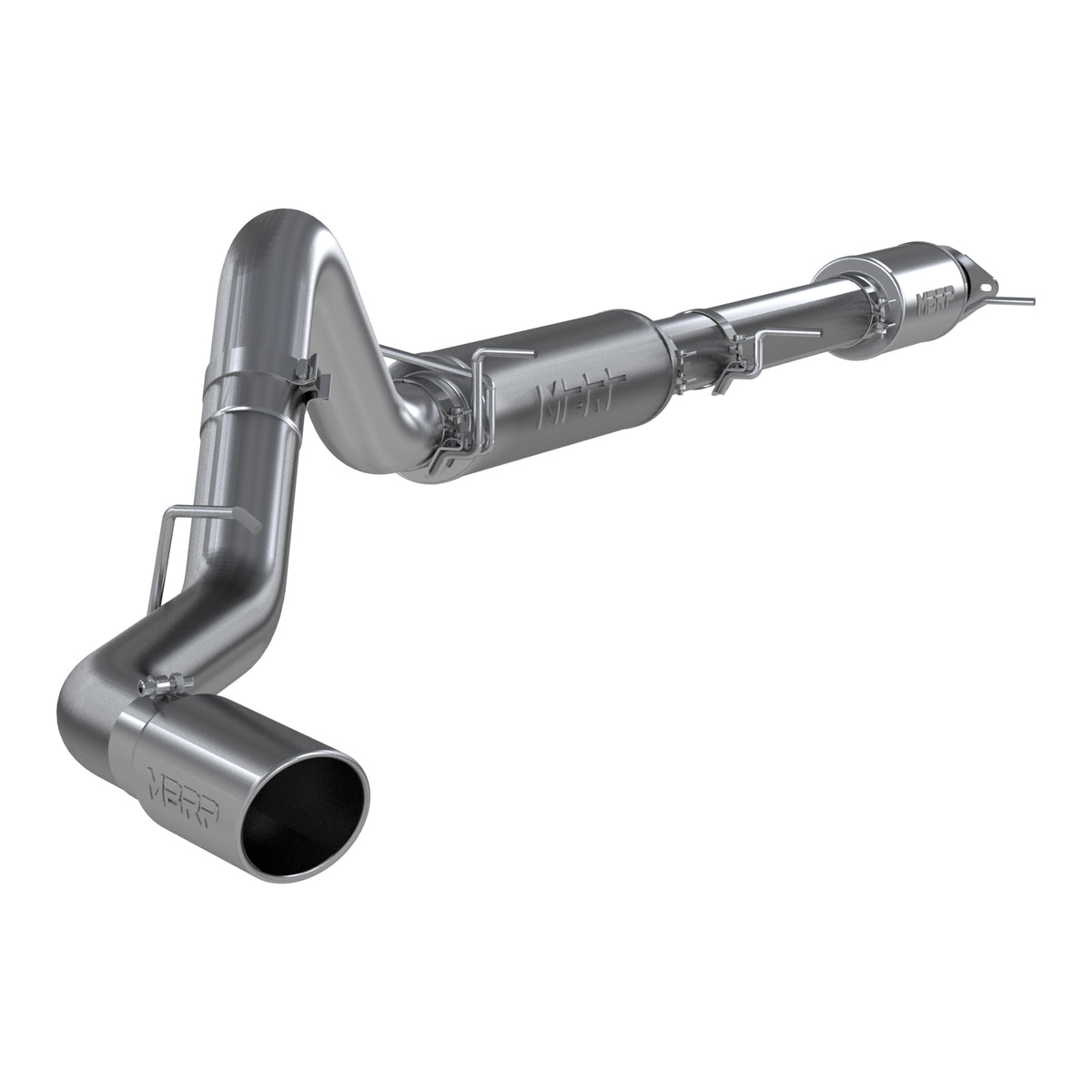 MBRP S5093AL 4in. Cat-Back. Single Side Exit. Street Version. T304