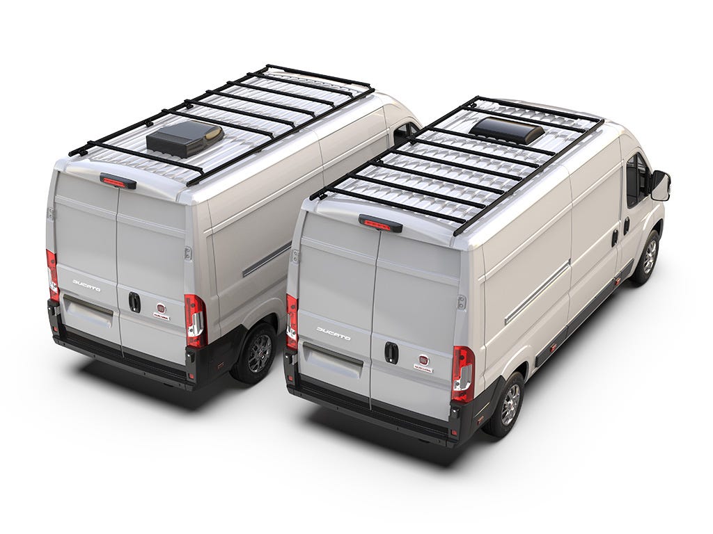 Fiat Ducato Slimpro Adjustable Roof Rack Kit (L3H2/159in WB/High Roof, 2014-Current)