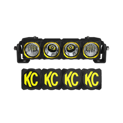 KC HiLiTES - FLEX ERA LED Light Bar 10 Inch Master Kit