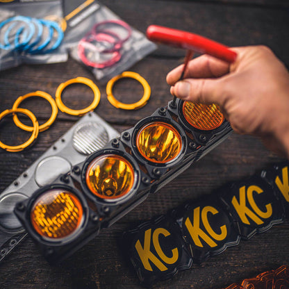 KC HiLiTES - FLEX ERA LED Light Bar 10 Inch Master Kit