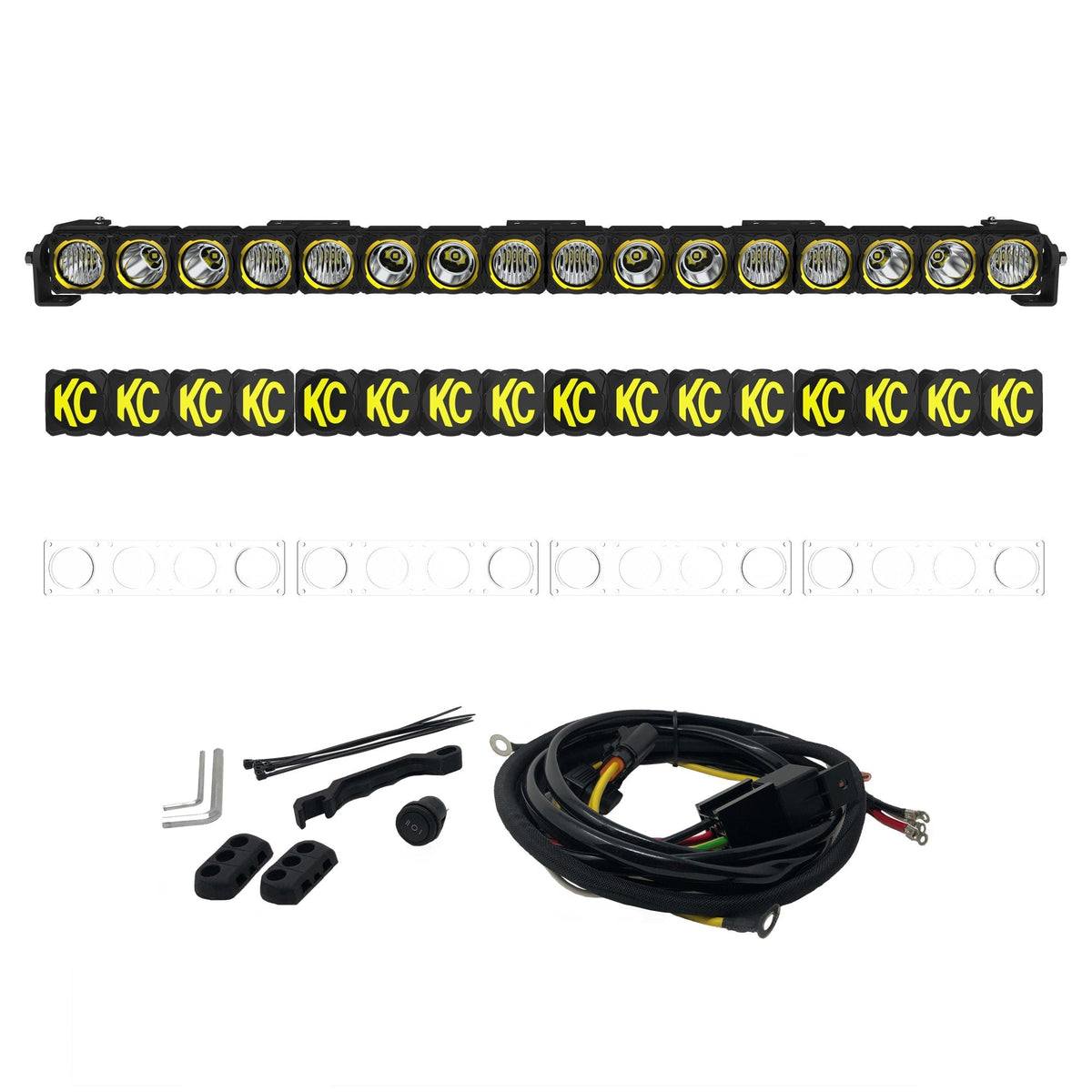 KC HiLiTES - FLEX ERA LED Light Bar 40 Inch Master Kit