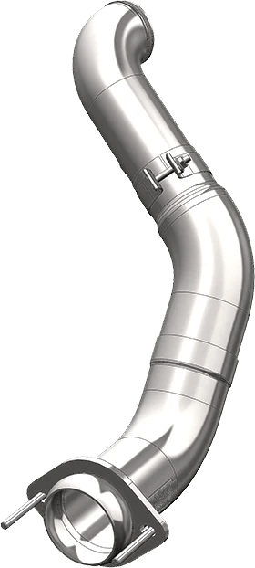 FORD 6.7L POWERSTROKE 4-INCH PERFORMANCE TURBO DOWNPIPE - T409 STAINLESS STEEL