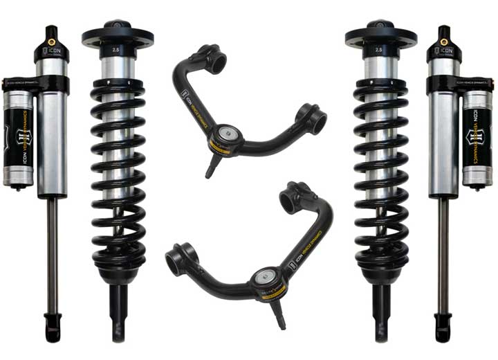 Ford F-150 4WD 09-13 Suspension System with Tubular UCA - 0-2.63" Lift