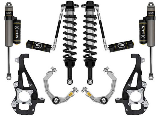 Ford F150 4WD Stage 3 Adjustable Suspension Kit with Billet Upper Control Arms