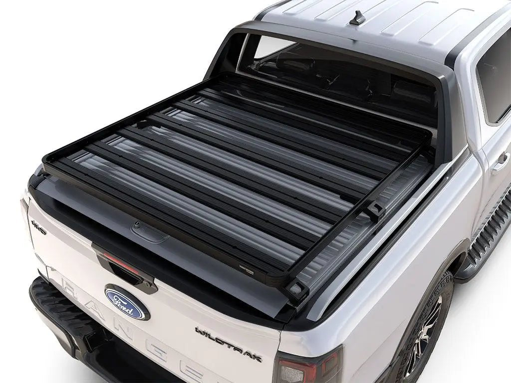 Front Runner - Ford Ranger T6.2 Wildtrak Double Cab w/OEM Roll Top (2022 - Current) Slimline II Load Bed Rack Kit