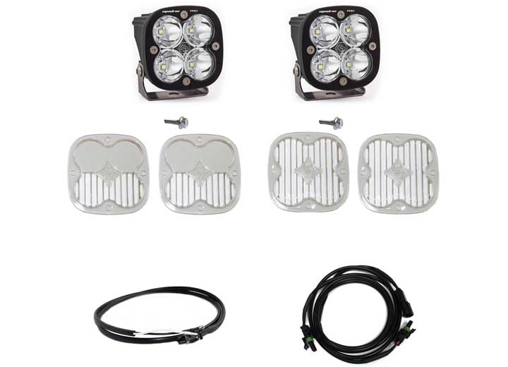 Ford Squadron Pro A-Pillar Light Kit (Clear - Spot)