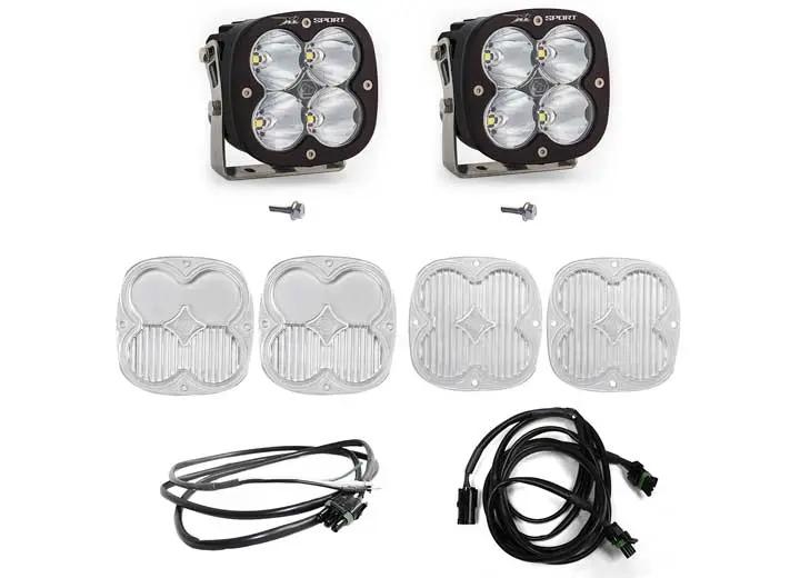 Baja Designs - Ford XL Sport A - Pillar Light Kit (Clear - Spot) | 2021 - 2022 Ford Bronco