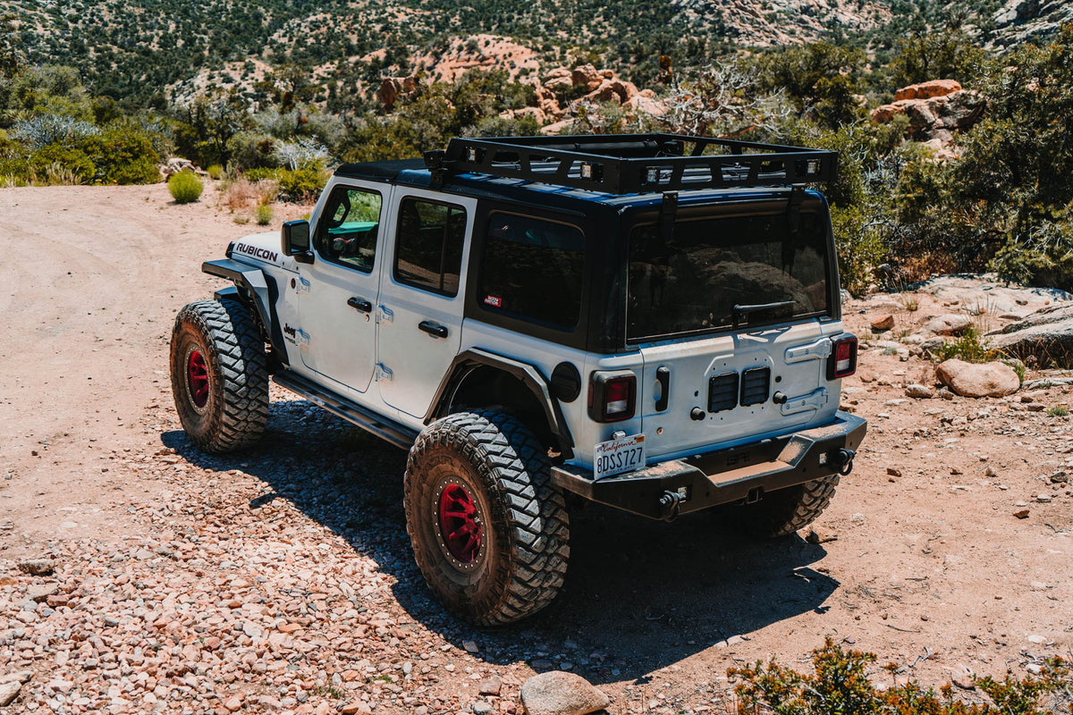 Body Armor 4x4 - Full Width Rear Bumper W/ Tire Carrier Mount
