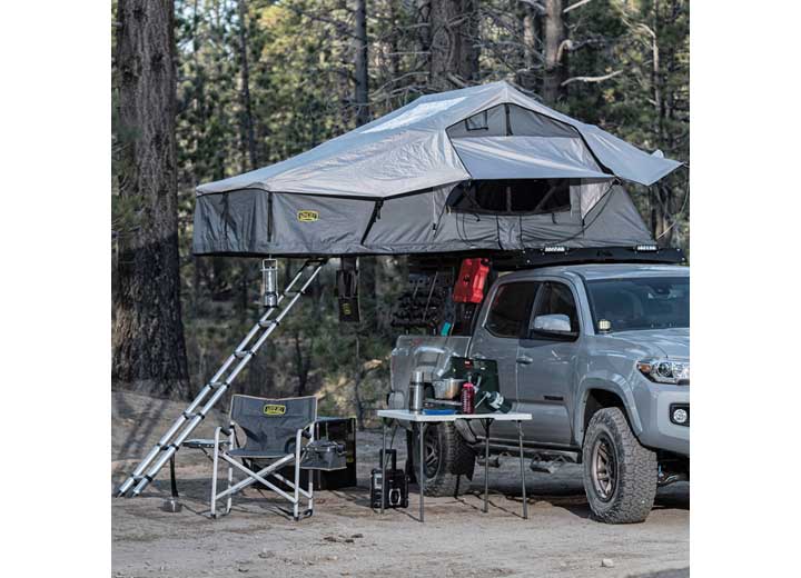 Smittybilt - GEN2 OVERLANDER TENT XL; GRAY TENT BODY W/LIGHT GRAY RAINFLY; SLEEPS 3 - 4