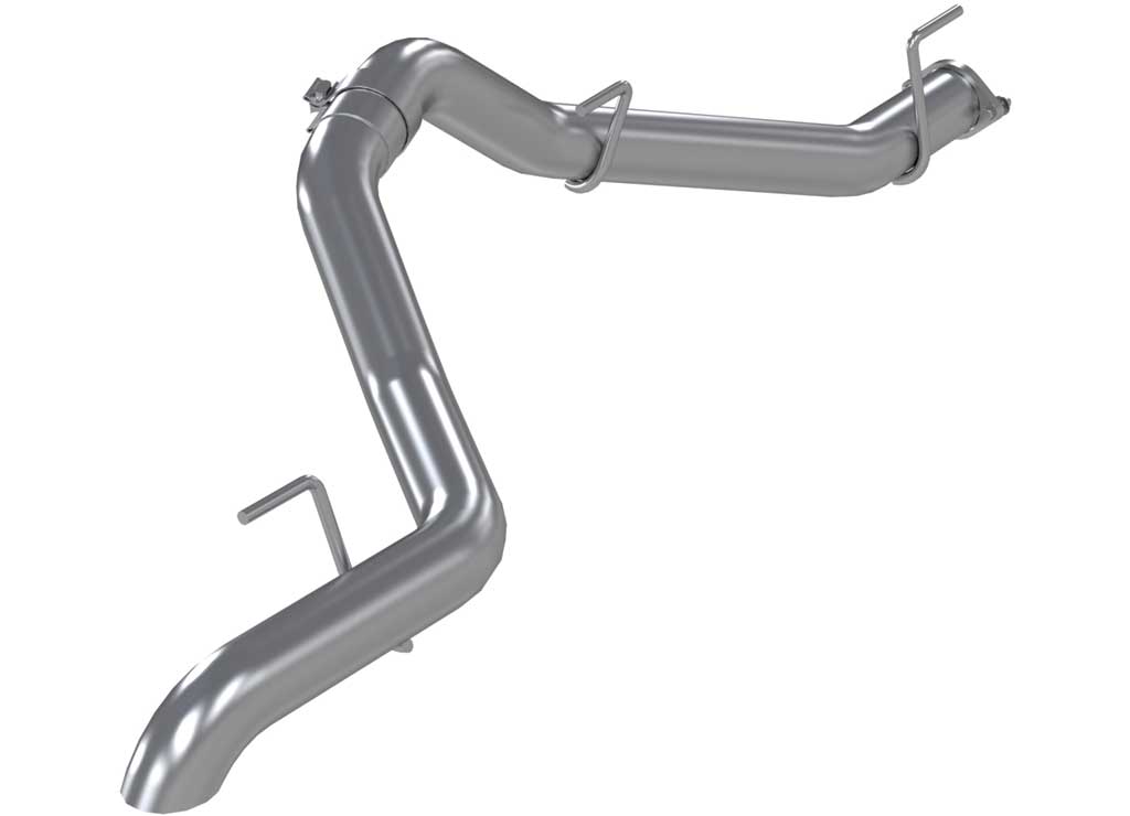 Gladiator Ecodiesel T409 3-Inch Stainless Steel Filter Back Exhaust System with Rear Turn Down