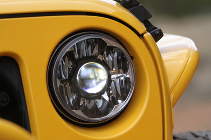 KC HiLiTES - Gravity LED Pro 7" Headlight is a DOT compliant Jeep JK replacement