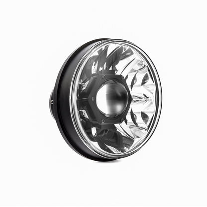 KC HiLiTES - Gravity LED Pro 7" Headlight is a DOT compliant Jeep JK replacement