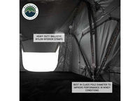 HD Nomadic 2 Soft Shell Roof Top Tent for Two – Grey with Green Rainfly