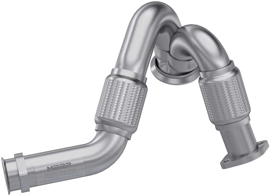 Heavy-Duty 4-Inch Up-Pipe Kit for Ford F250/F350 6.0L Powerstroke