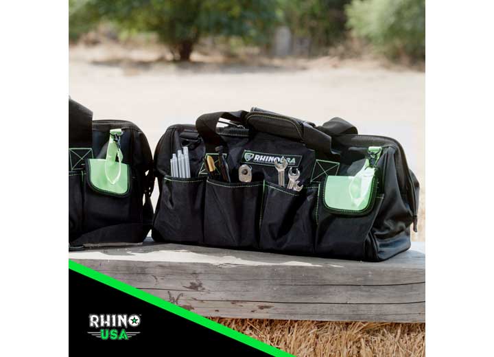 Rhino USA - HEAVY DUTY TOOL BAG BLACK