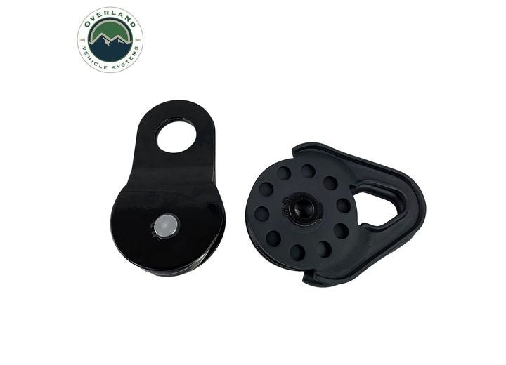 Overland Vehicle Systems / Up Down Air - High - Performance 16K LBS Snatch Block for Heavy - Duty Lifting and Towing