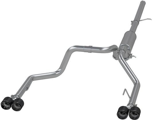 High-Performance Cat-Back Exhaust System for 19-C 1500 Silverado/Sierra 6.2L with Carbon Fiber Tips