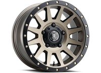 ICON Alloys Compression Bronze Wheel 18x9 5x150 25mm Offset 6" Backspacing