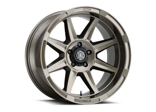 ICON ALLOYS Bandit GLS Bronze 20x10 Wheel - 5x5 Bolt Pattern, -24mm Offset Icon Vehicle Dynamics