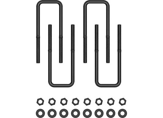 ICON 1996-2023 Toyota Tacoma/2000-2021 Toyota Tundra/2019-2023 GM 1500 Pickup 8.0" U-Bolt Kit