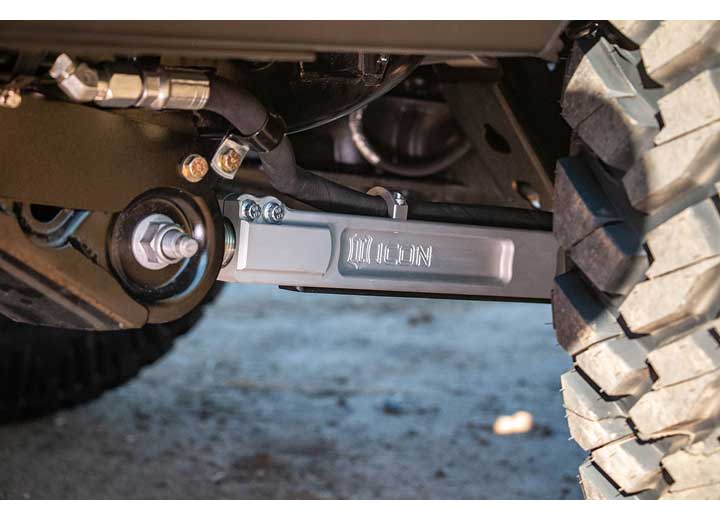 ICON 2021-2023 Ford Bronco Rear Billet Lower Link Kit - CNC Machined 6061 Aluminum, On-Vehicle Adjustability, and Maximum Off-Road Performance