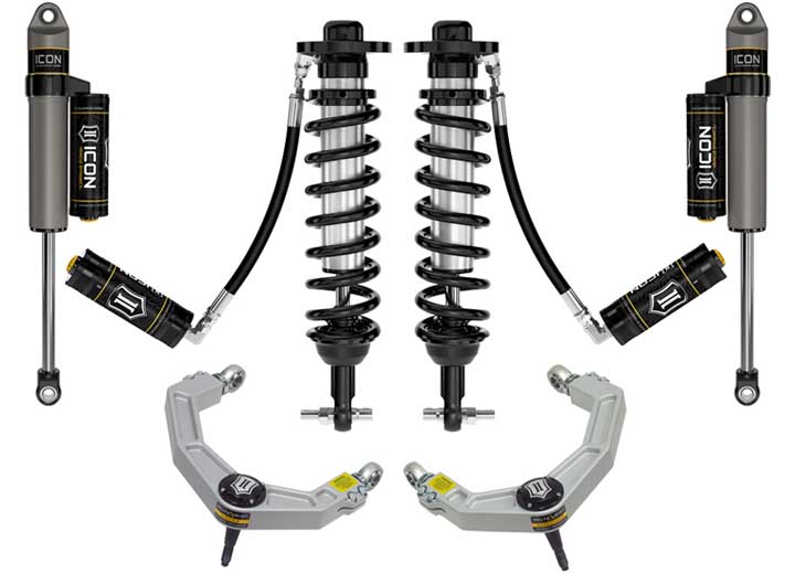 ICON 2021-Current Ford F150 4WD 0-2.75" Stage 4 Suspension System with Billet UCA Icon Vehicle Dynamics