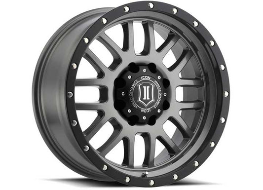ICON ALLOYS ALPHA GUN MTL  - 20 x 9 / 6 x 135 / 16MM / 5.625" BS
