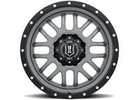 ICON ALLOYS ALPHA GUN MTL  - 20 x 9 / 6 x 135 / 16MM / 5.625" BS