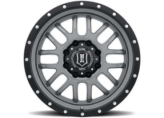 ICON ALLOYS ALPHA GUN MTL  - 20 x 9 / 6 x 135 / 16MM / 5.625" BS